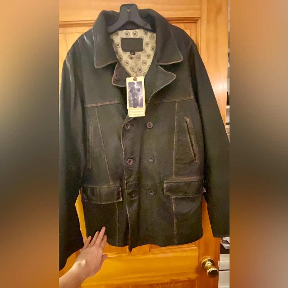 Durango Leather Coat - the Deacon - NEVER BEEN WORN